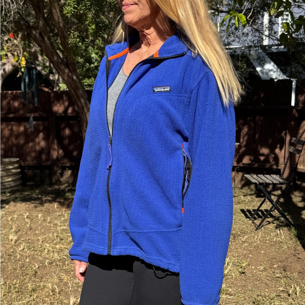 Patagonia Women's Blue Fleece Jacket